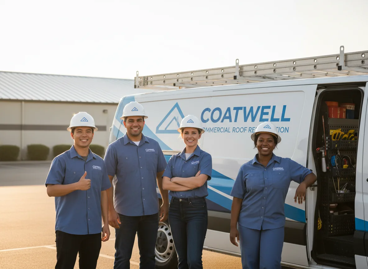 Commercial roof coating company in Bradley, AR